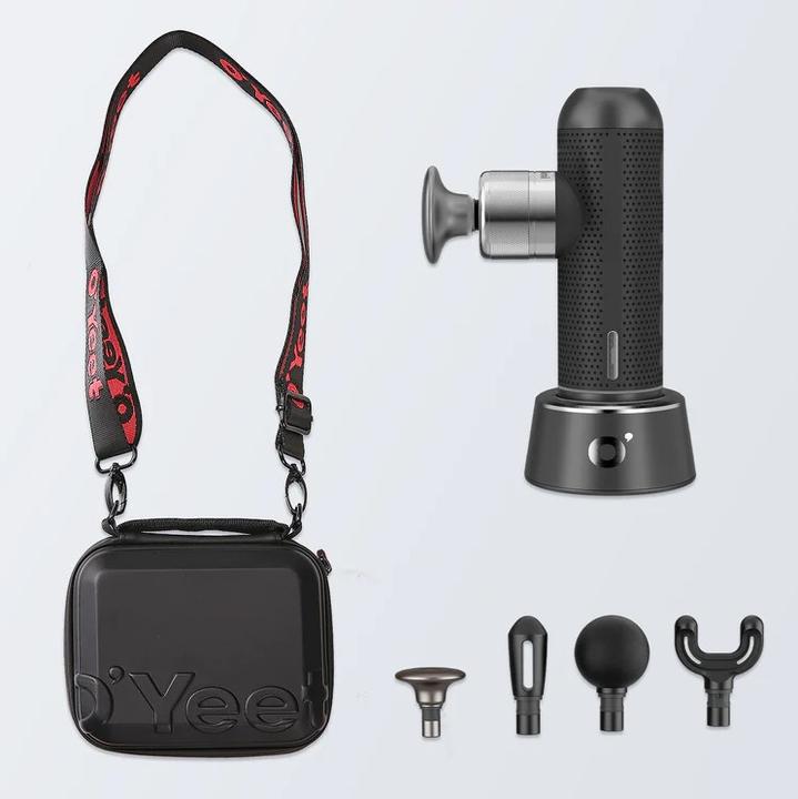 Naipo O'Yeet Mini-Massagepistole MG-T1 grau