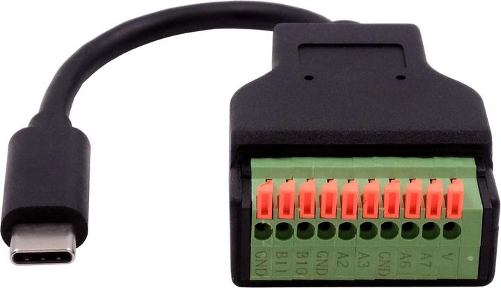 Image du produit Exsys Adaptateur USB-C Terminal Block (Bornier à 20 broches, 15 cm)