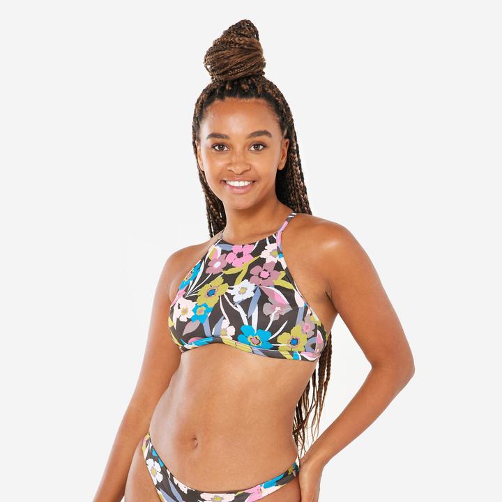 Produktbild Olaian Bikini-Oberteil Damen Bustier geblümt Andrea mehrfarbig (75 C)