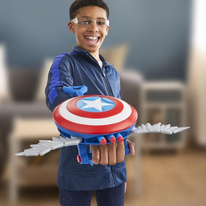 Produktbild Hasbro Marvel Captain America Brave New World Skyshot Bla