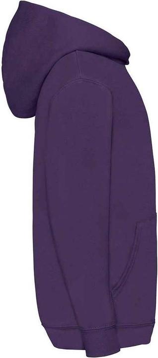 Actual product image Fruit of the Loom Childrens/Kids Classic Hooded Sweatshirt (128)