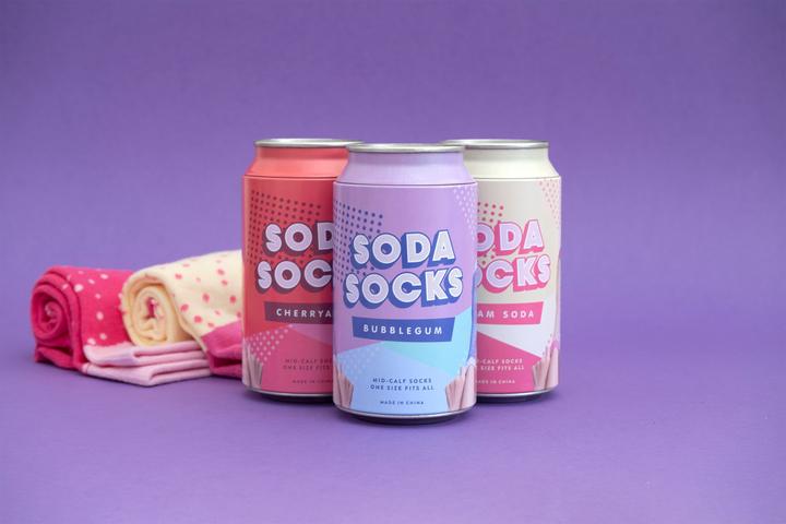 Produktbild Luckies Soda Socks - Cherryade (One Size)