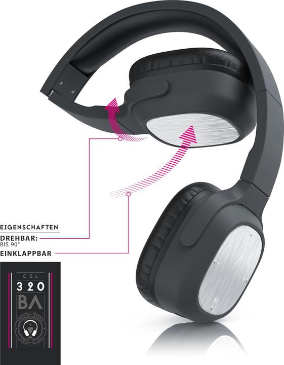Produktbild CSL 320 Bluetooth Kopfhörer (10 h, Kabellos)