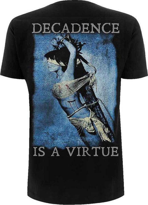 Actual product image Cradle Of Filth Unisex Adult Decadence Back Print T-Shirt (XXL)