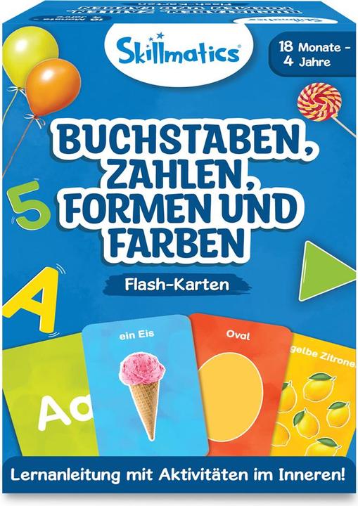 Immagine prodotto HCM Kinzel Schede flash: lettere, numeri, forme e colori (Tedesco)