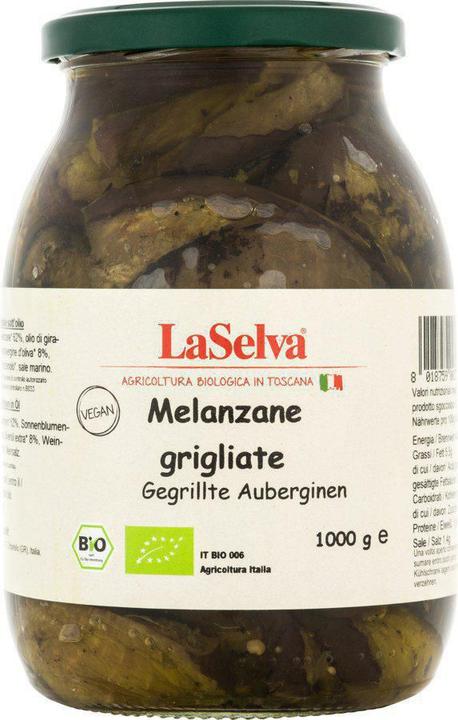 Image du produit LaSelva Aubergines grillées à l'huile (1000 g)