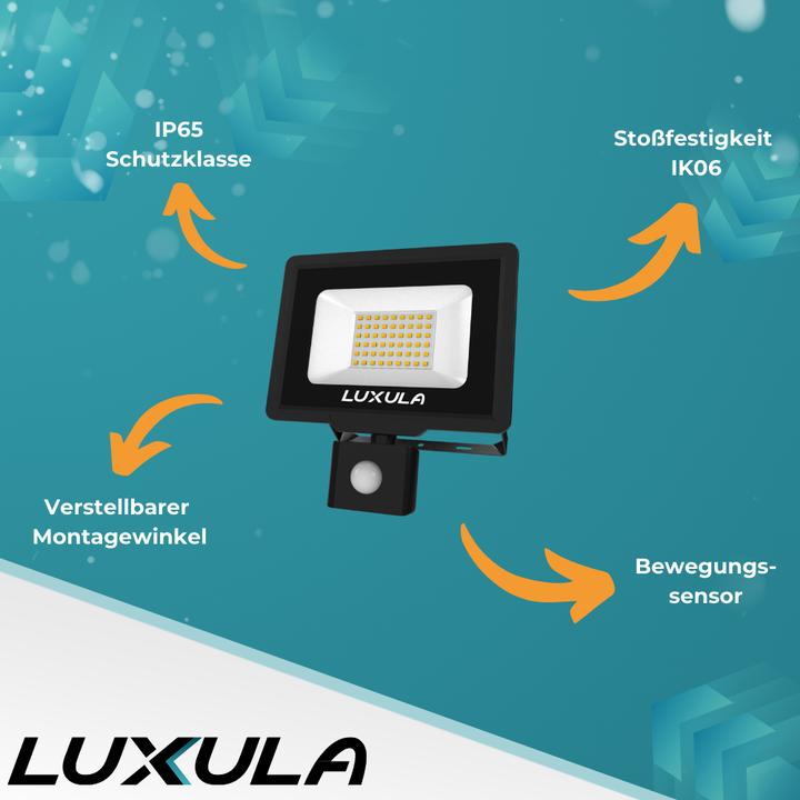 Produktbild Luxula LED-Fluter (2000 lm, IP65)