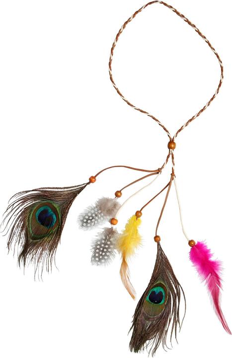 Image du produit Widmann Indianer Stirnband Mit Bunten Federn