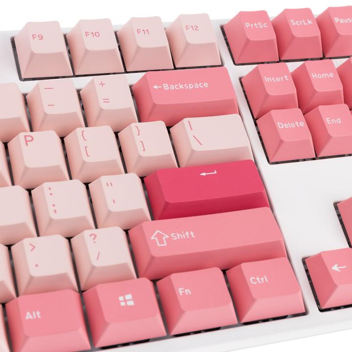 Produktbild Ducky One 3 Gossamer Pink TKL Gaming Tastatur - MX-Ergo-Clear (US) (Kabelgebunden)