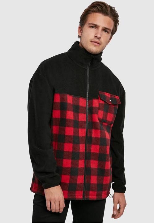 Immagine prodotto Urban Classics Giacca da allenamento in pile polare a fantasia (S)