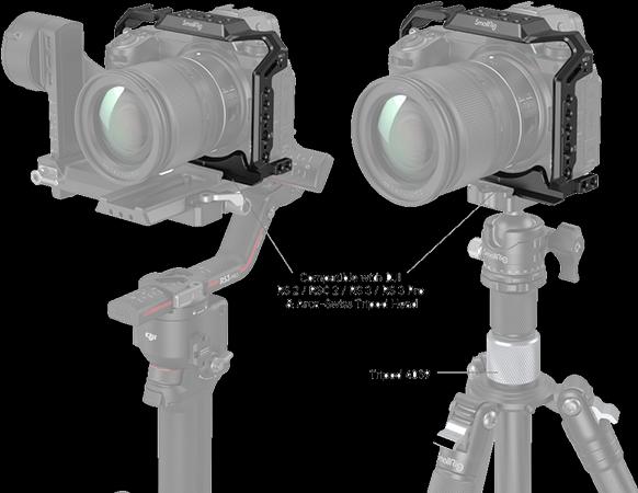 Actual product image SmallRig Cage for Nikon Z5 Z6 Z7II camera - 2926 (Cage)
