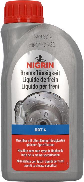 Immagine prodotto Nigrin Liquido dei freni DOT4 (0.50 l)