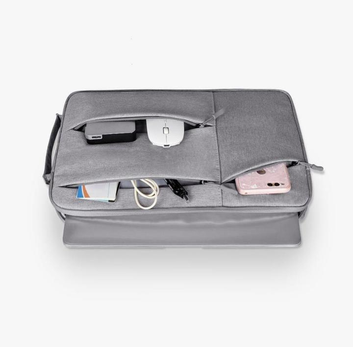 Actual product image Tech Tech-Protect Pocket Laptop 14 Inch Dark Gray Case (14")