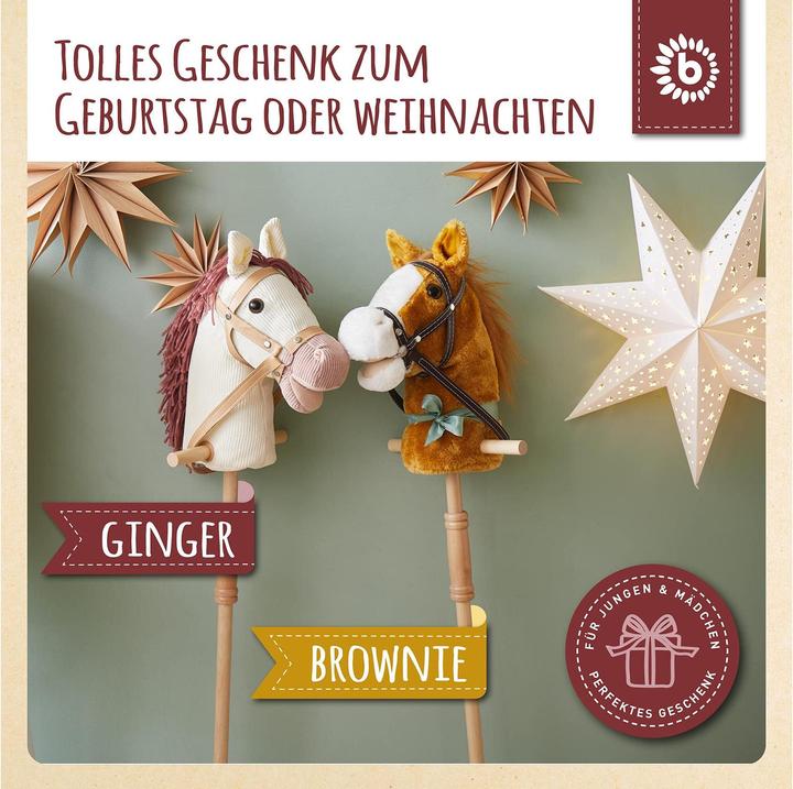 Actual product image Bieco Ginger hobby horse