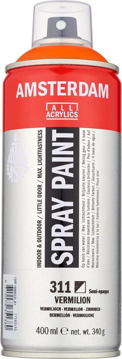 Actual product image Amsterdam Spray paint (Vermilion, 400 ml)