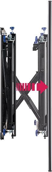 Actual product image b-tech BT8312 - 50 kg - 106.7 cm (42 inches) - 177.8 cm (70 inches) - 200 x 100 mm - 400 x (Wall, 70", 50 kg)