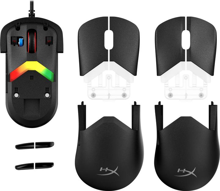 Actual product image HP HyperX Pulsefire Saga Gaming Mouse (Black) (Cable)