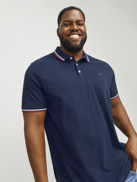 Actual product image Jack & Jones Classic Plus Size Polo Shirt (4XL)