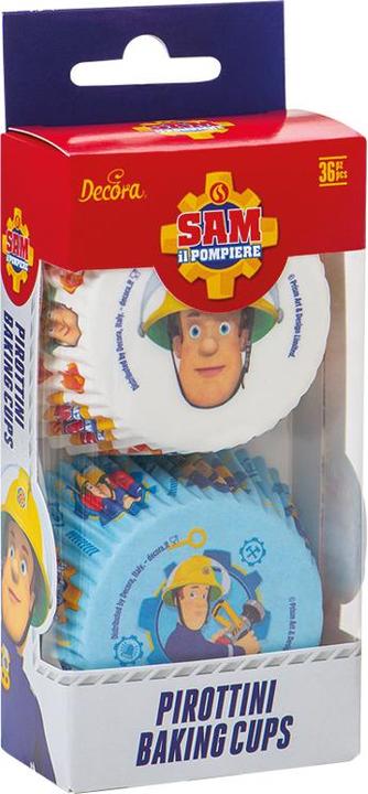 Immagine prodotto Decora Teglia per muffin 36 pezzi, stile Fireman Sam 1 (5 cm)