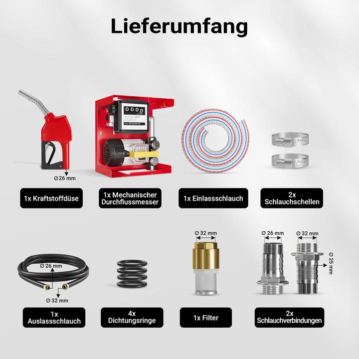 Produktbild Wiltec Heizöl- und Dieselpumpe