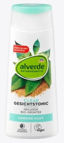 Actual product image dm alverde Clear face tonic (Tonic water, 200 ml)