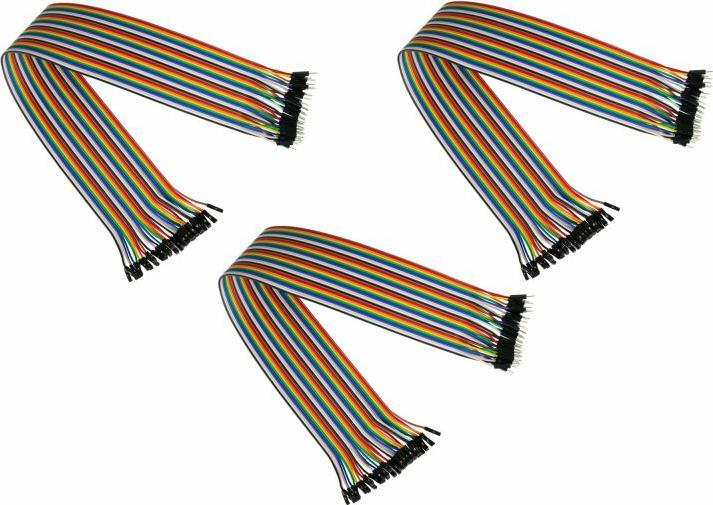 Produktbild Kabelmeister Jumper Wire 40-Pin trennbare Adern für Arduino, Raspberry Pi etc., Stecker an Buchse