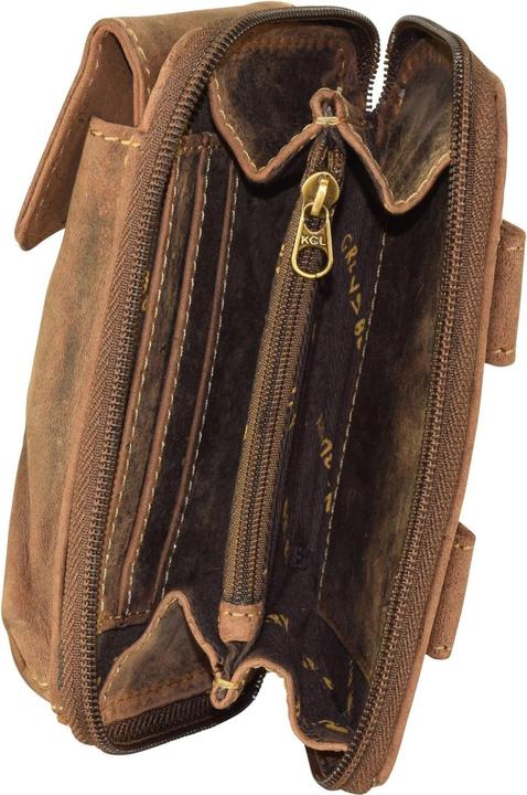 Actual product image Greenburry Vintage belt bag leather 14.5 cm