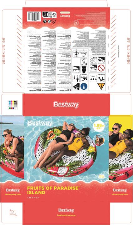 Image du produit Bestway RIDE GONFLABLE SUR FRUITS 43720 1.88M