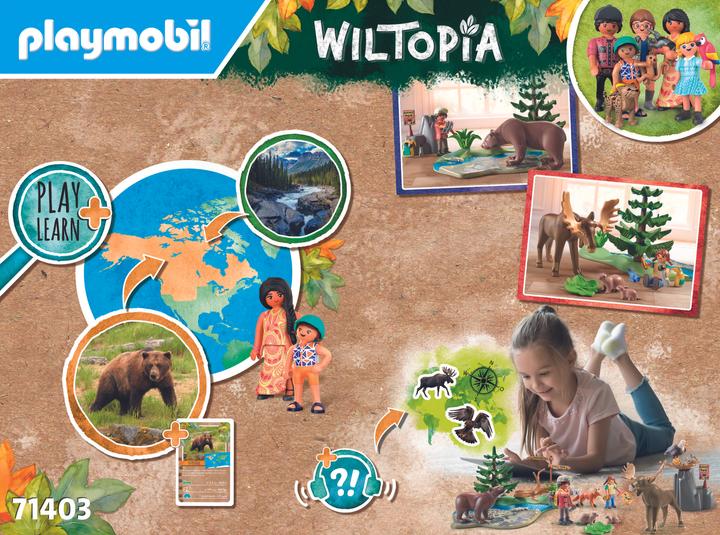 Produktbild Playmobil Abstecher zu den Tieren Nordamerikas (71403, Playmobil Wiltopia)