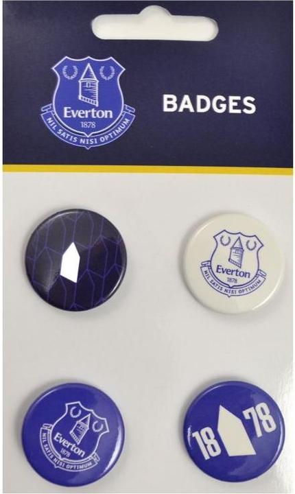 Immagine prodotto Everton FC Distintivo Misura Confezione 4