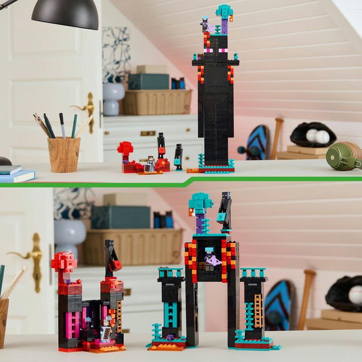 Actual product image LEGO Der Enderman-Turm (21279, LEGO Minecraft)