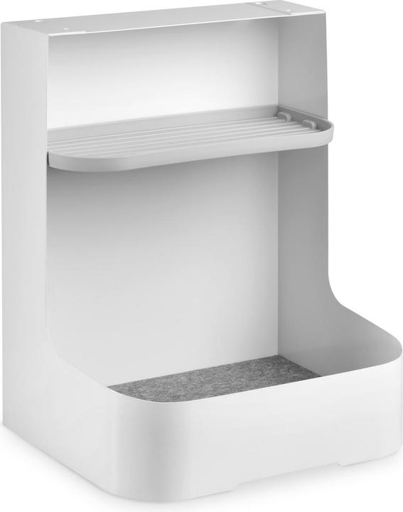 Immagine prodotto Assmann Digitus Schreibtisch Unterbau-Ablage / Taschen-Fach, Kunststoff, Stahl, Weiss, 5 kg, 330 mm, 255 mm