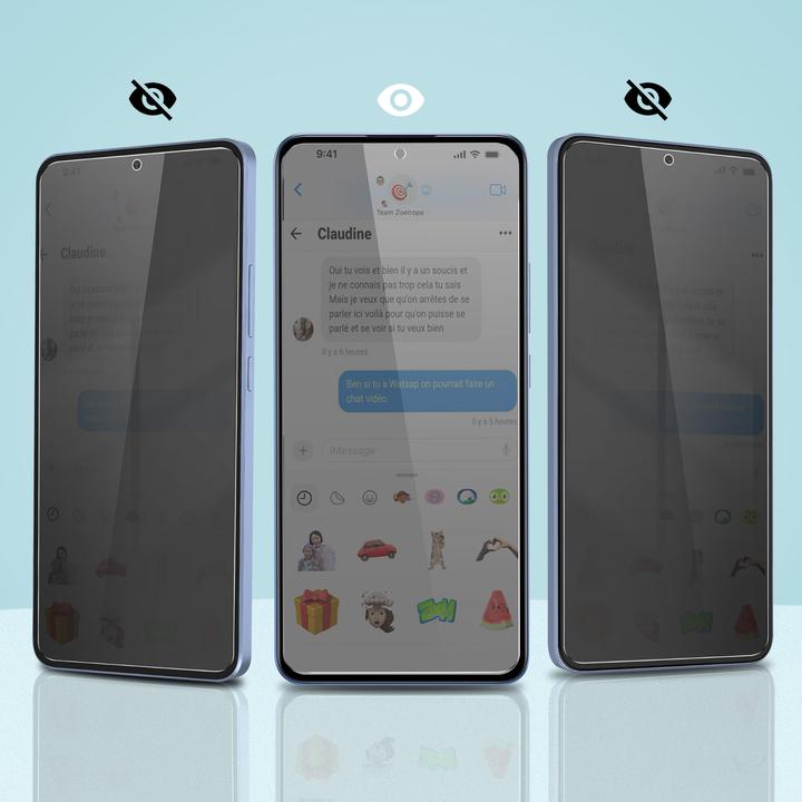 Actual product image Avizar ClearGuard Privacy Film (1 Piece, Xiaomi 13T Pro)