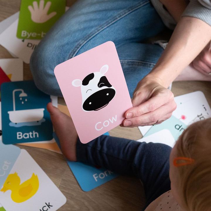 Image du produit Priya & Peanut Cartes flash Premiers Mots – 50 premiers mots pour tout-petits