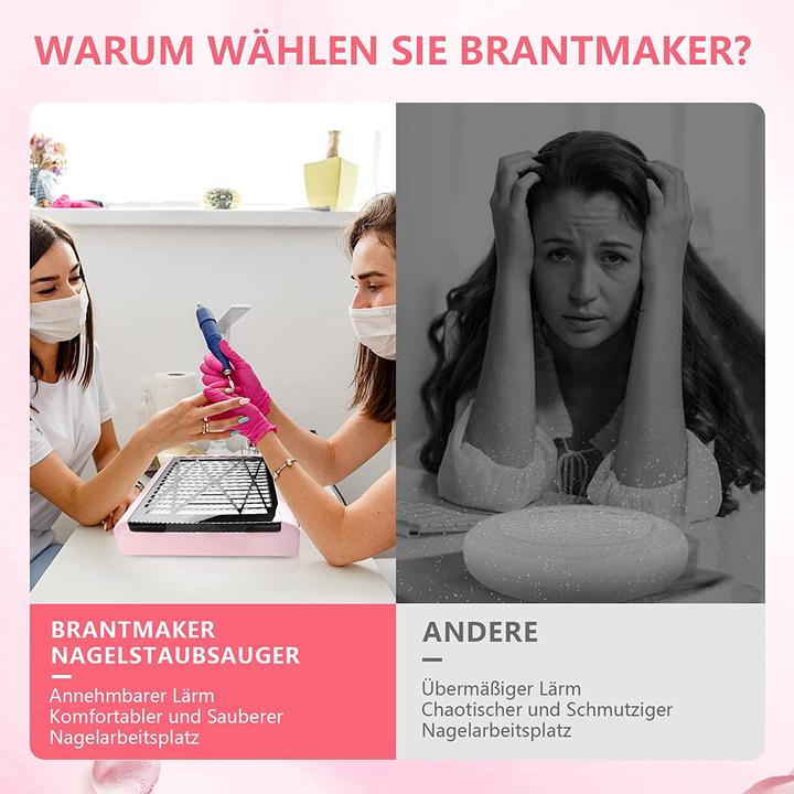 Produktbild Brantmaker Staubabsaugung rosa (1 x)