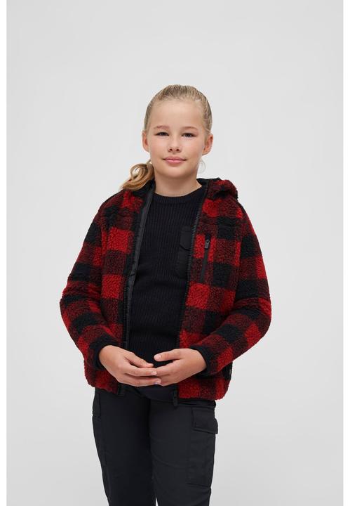Actual product image Brandit Kids Teddy Fleece Jacket Hood - 16231 (170, 176)