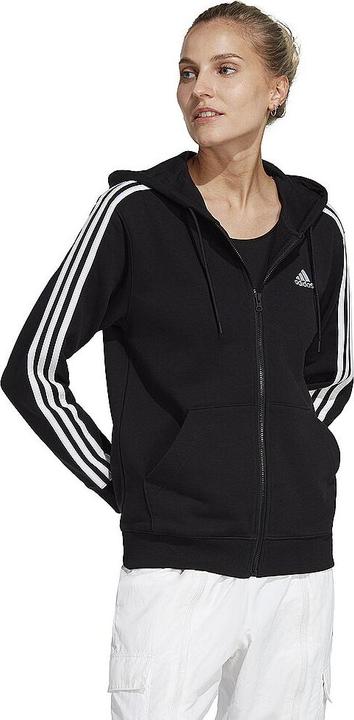 adidas W 3s Ft Fz R Hd,Black/White Black/White XL (XL)