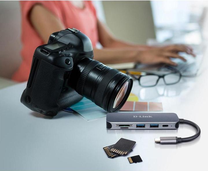 Produktbild D-Link DUB-2325 (USB-C, 6 Ports)