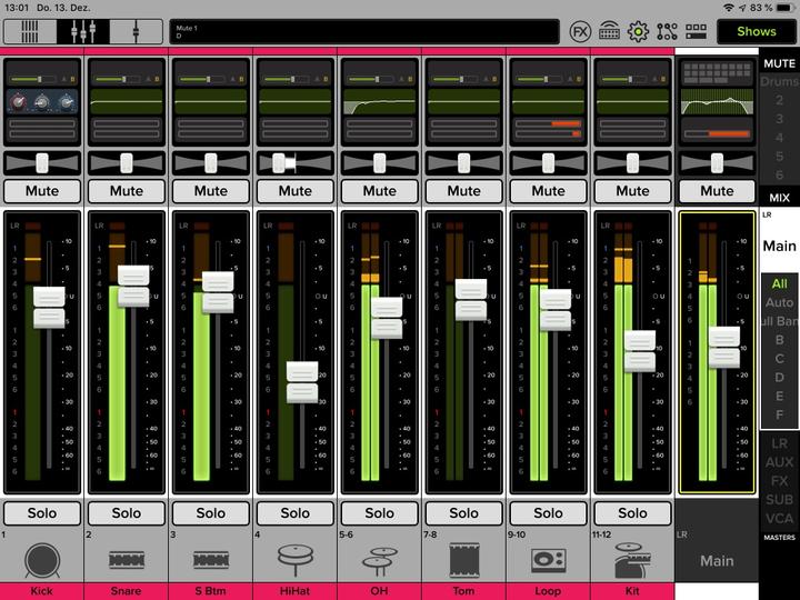 Produktbild Mackie DL16S (Studio- und Livemixer)