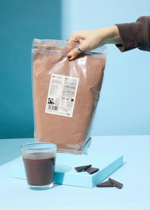 Actual product image KoRo Organic Fairtrade cocoa powder, heavily de-oiled, alkalised (1000 g)