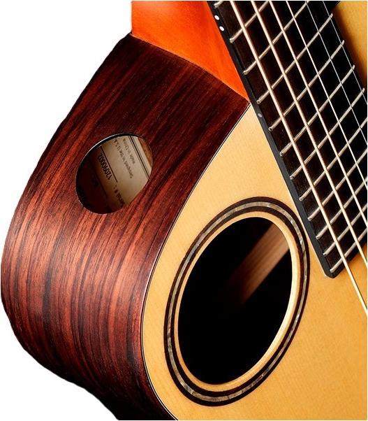 Actual product image Walden B1E Baritone Westerngitarre (Western guitar, Rosewood, Spruce, Aluminium, Bone)