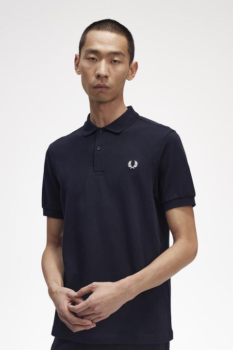 Produktbild Fred Perry Plain Polo Shirt navy (XL)