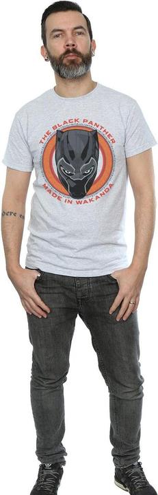 Immagine prodotto Maglietta Uomo Black Panther Made in Wakanda Rosso (M)