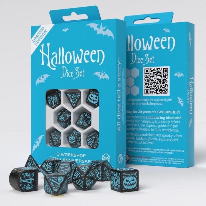 Actual product image Q Workshop 20 years: Halloween Dice Set