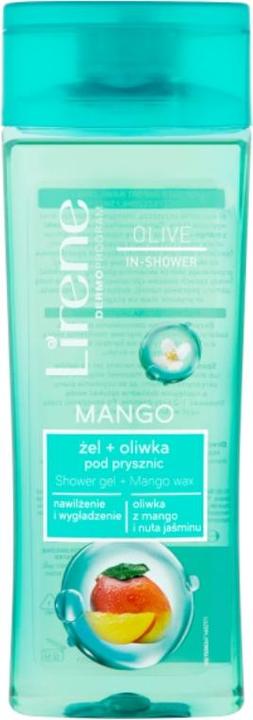 Actual product image Lirene Olive In Gel And Shower Oil With Mango Wax 250Ml (250 ml)