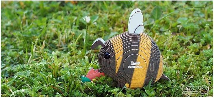 Actual product image Eugy 3D craft set bee (MQ6)