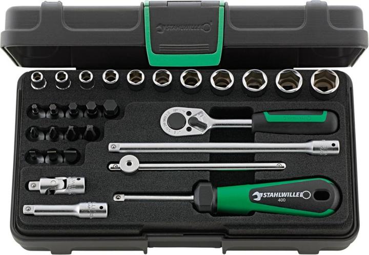 Actual product image Stahlwille Socket wrench set (6 mm, 12 mm, 14 mm, 10 mm, 7 mm, 11 mm, 5 mm, 8 mm, 9 mm, 13 mm)