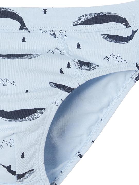 Immagine prodotto Vertbaudet Confezione da 7 slip da ragazzo in cotone biologico, balene (158, Confezione da 7)