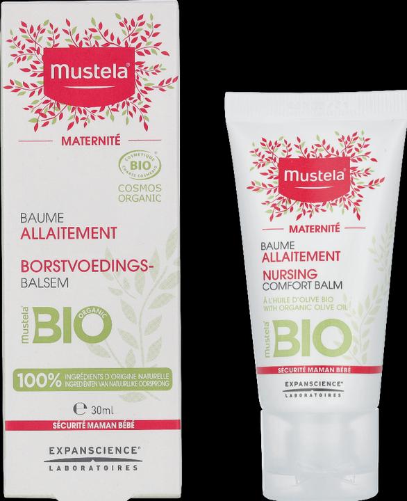 Actual product image Mustela Organic maternity breastfeeding balm