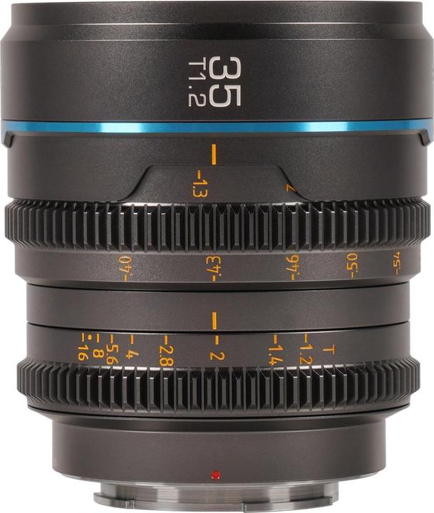Image du produit Sirui MS35R-G Night Walker 35mm T1.2 S35 Cine Objective (RF-Mount Gun Metal Gray) (Nouveauté) (offre) (Canon RF, APS-C / DX)